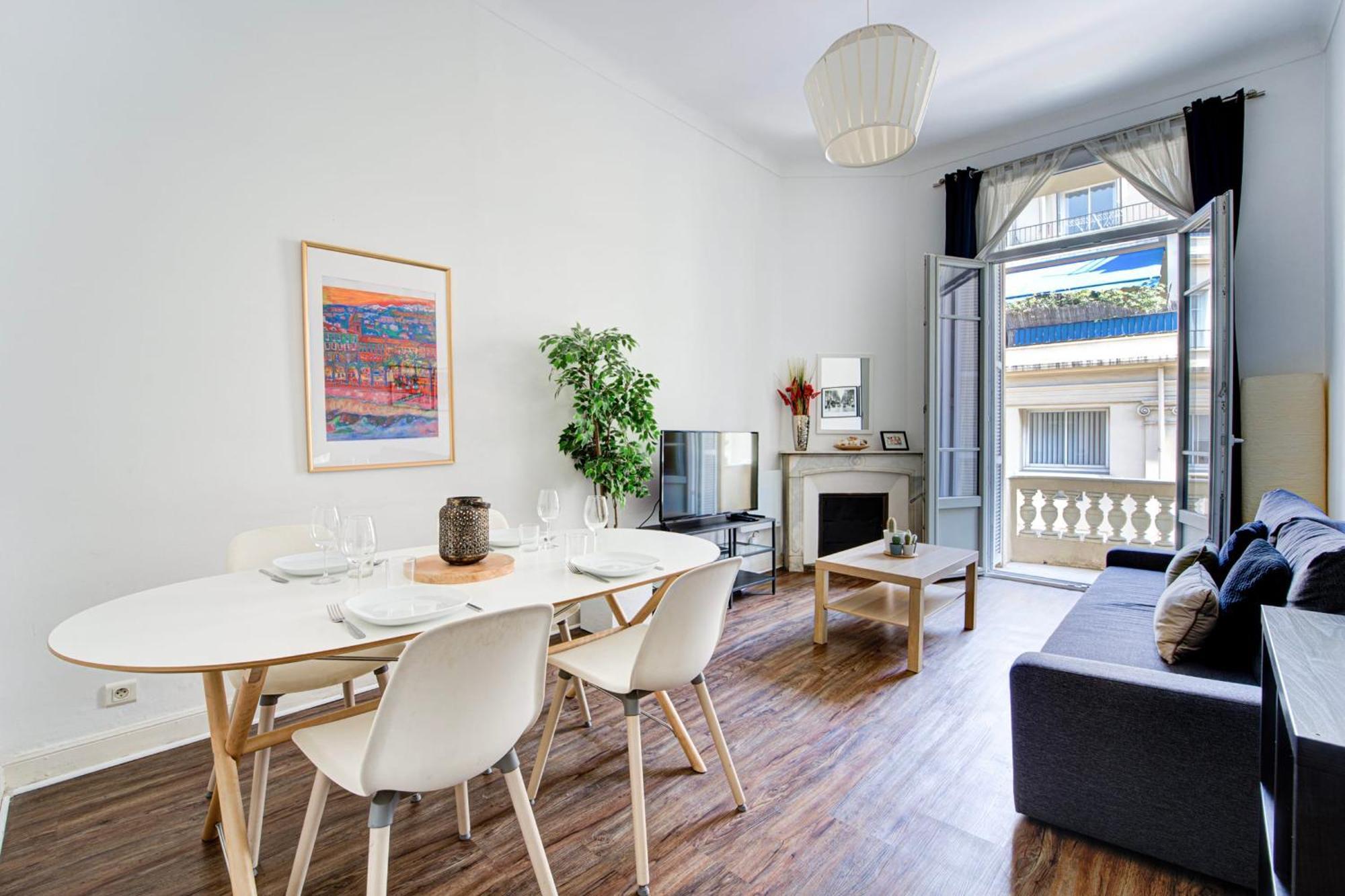 L'Ecrin Blanc Nicois - Welkeys Apartman Nizza Kültér fotó