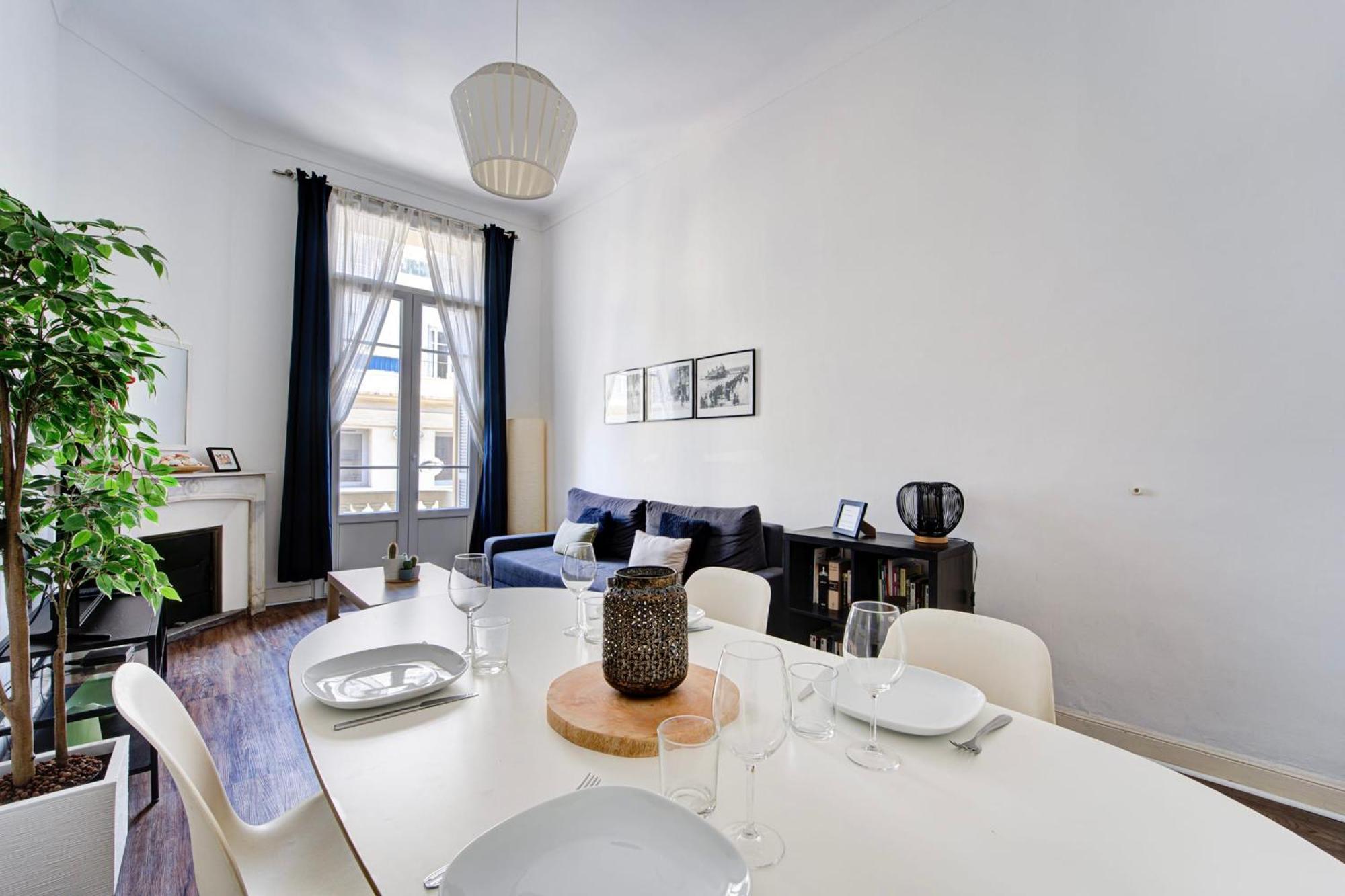 L'Ecrin Blanc Nicois - Welkeys Apartman Nizza Kültér fotó